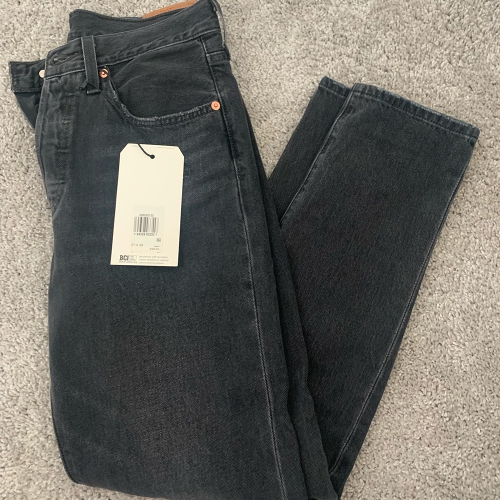 Brand new black Levi jeans